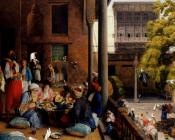 The midday meal, Cairo - 约翰·费德里克·里维斯